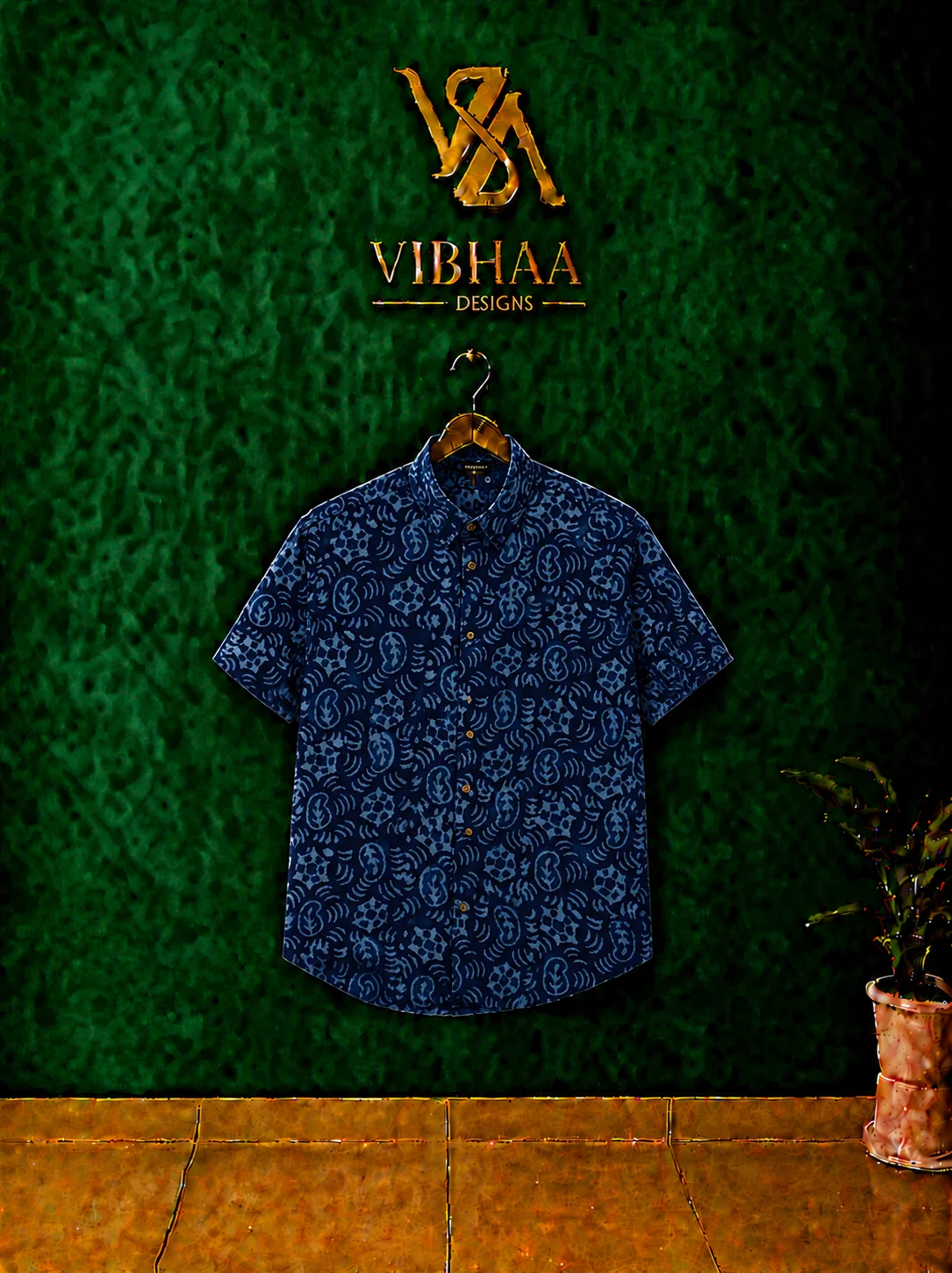 Bagru Handblock Print in Muslin Slik