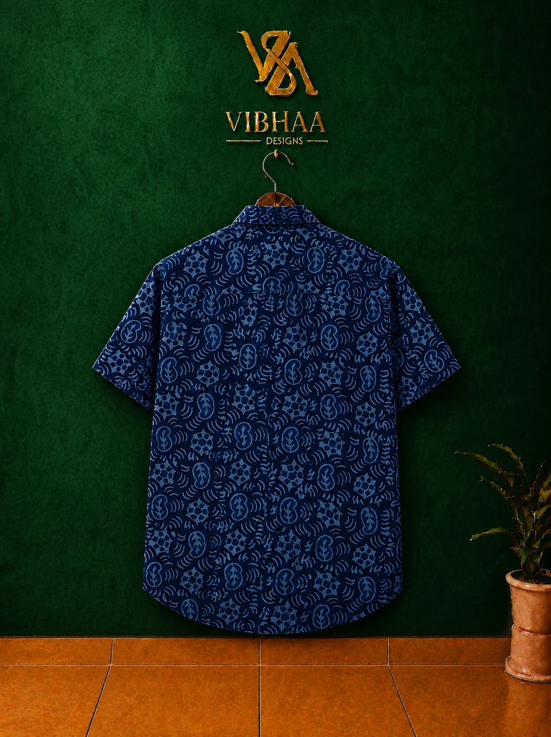 Bagru Handblock Print in Muslin Slik