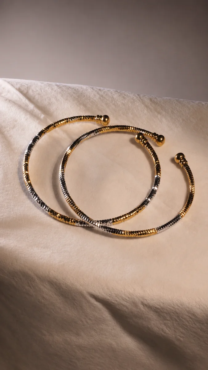 Floral Aura Bangle