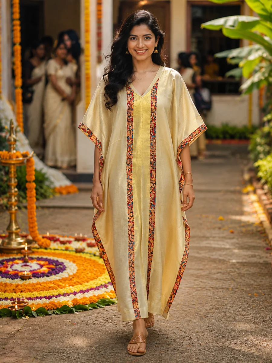 ONAM WEAR KAFTAN ( PRE BOOK PREFFERED)
